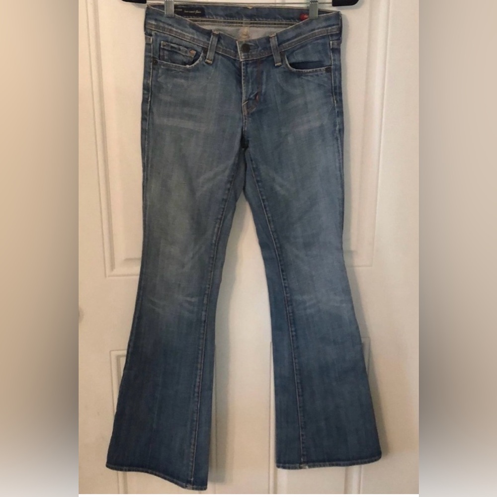Citizens of Humanity Ingrid Low Waist Flair Stretch Jeans
